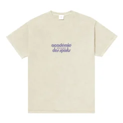 Vice 84 'Club Académie' Vintage Washed Tee - Cream