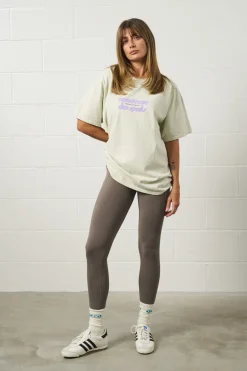 Vice 84 'Club Académie' Vintage Washed Tee - Cream
