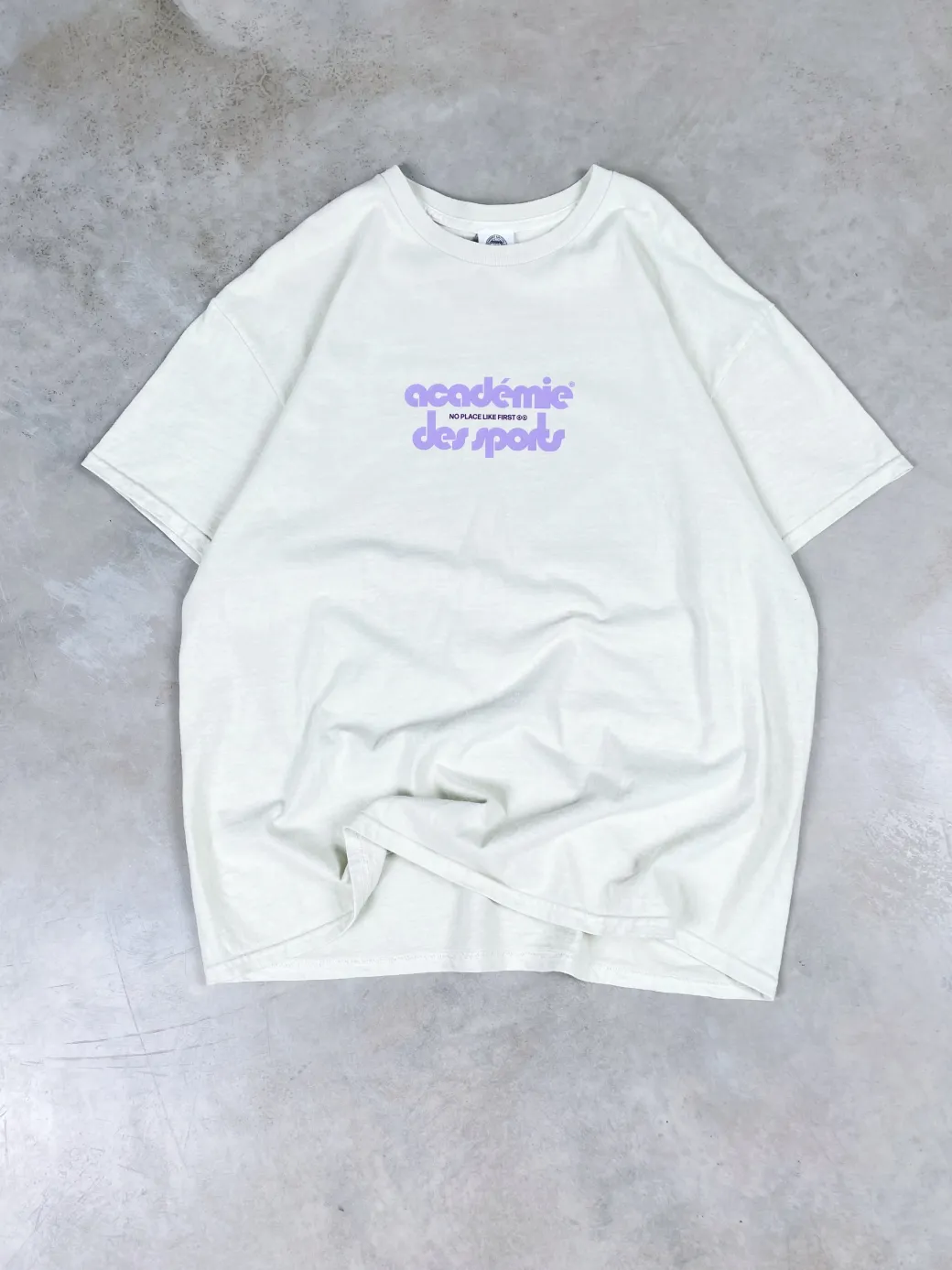 Vice 84 'Club Académie' Vintage Washed Tee - Cream