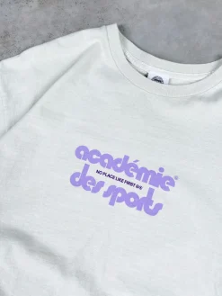 Vice 84 'Club Académie' Vintage Washed Tee - Cream
