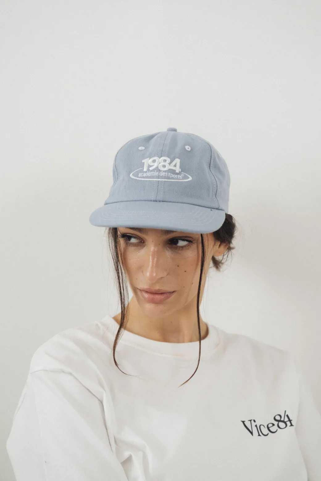 Vice 84 'Disc' Retro 6 Panel Dad Cap - Blue