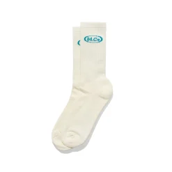 Vice 84 'Disc' Sports Socks - Cream