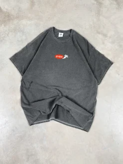 Vice 84 'Fun Club' Vintage Washed Tee - Washed Black