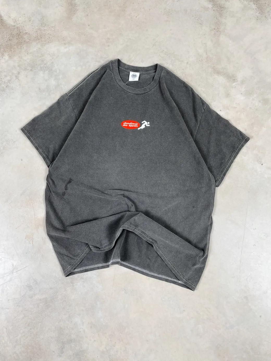 Vice 84 'Fun Club' Vintage Washed Tee - Washed Black