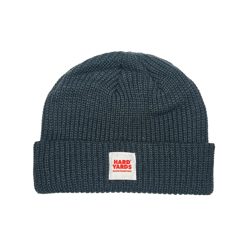 Vice 84 'Hard Yards' Fisherman Ribbed Beanie - Petrol