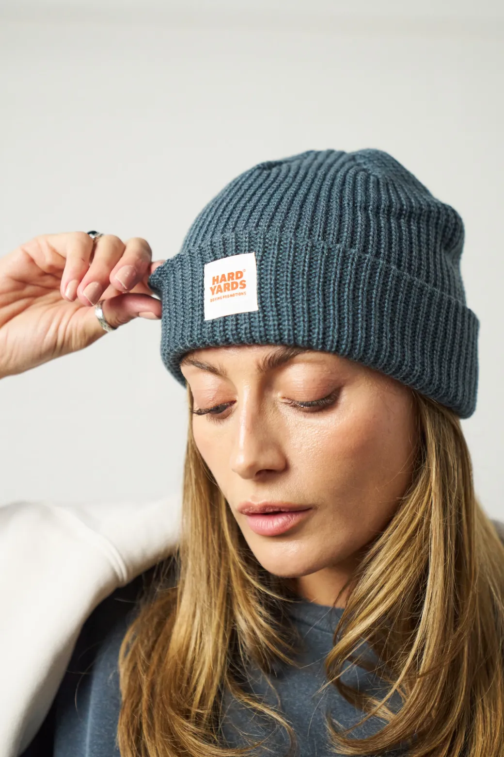 Vice 84 'Hard Yards' Fisherman Ribbed Beanie - Petrol