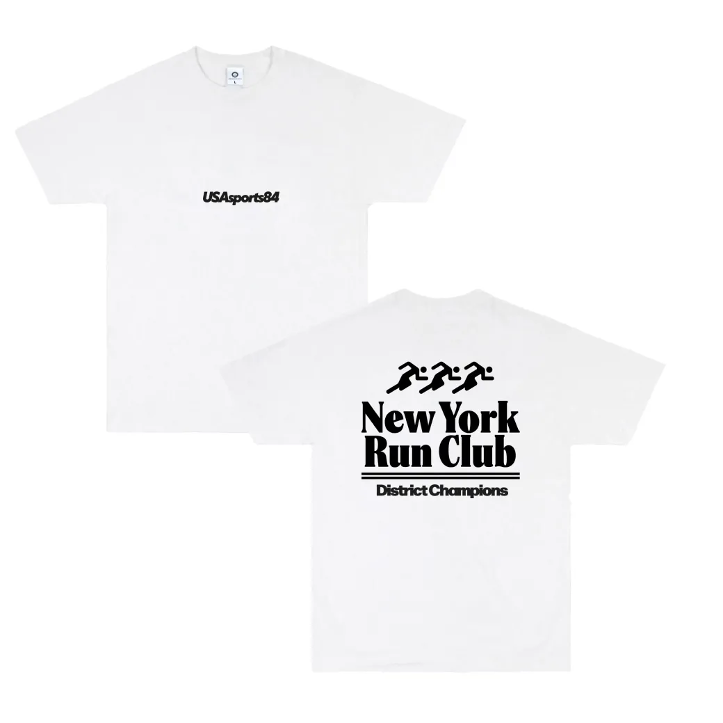 Vice 84 'NYC Run Club' Tee - White