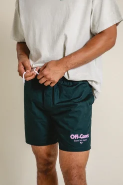 Vice 84 'Off-Court GSM' Beach Short - Forest
