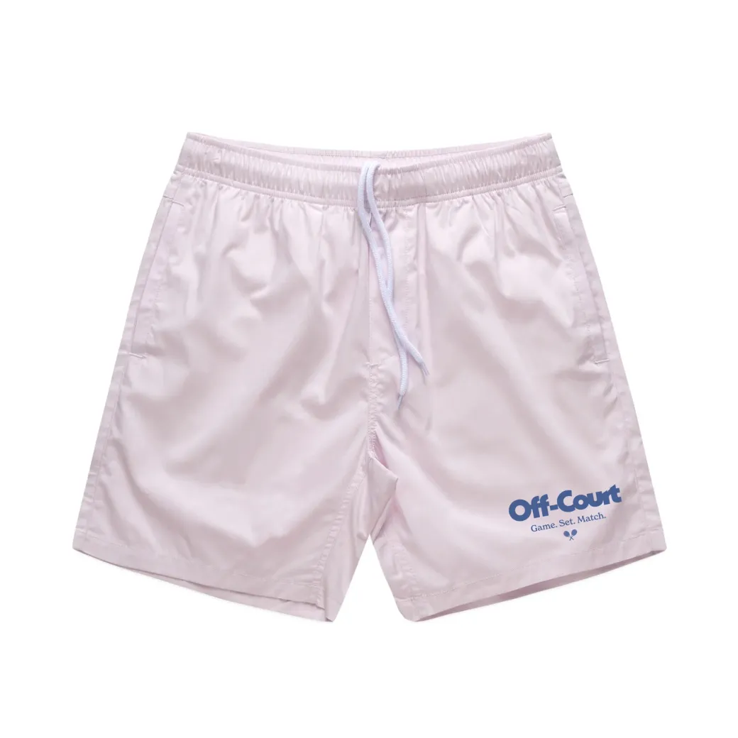 Vice 84 'Off-Court GSM' Beach Short - Light Pink