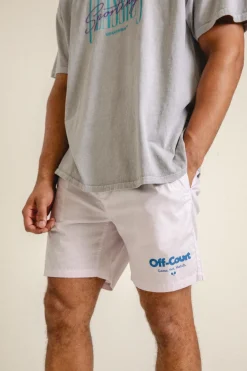 Vice 84 'Off-Court GSM' Beach Short - Light Pink