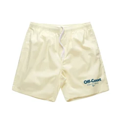 Vice 84 'Off-Court GSM' Beach Shorts - Lemon