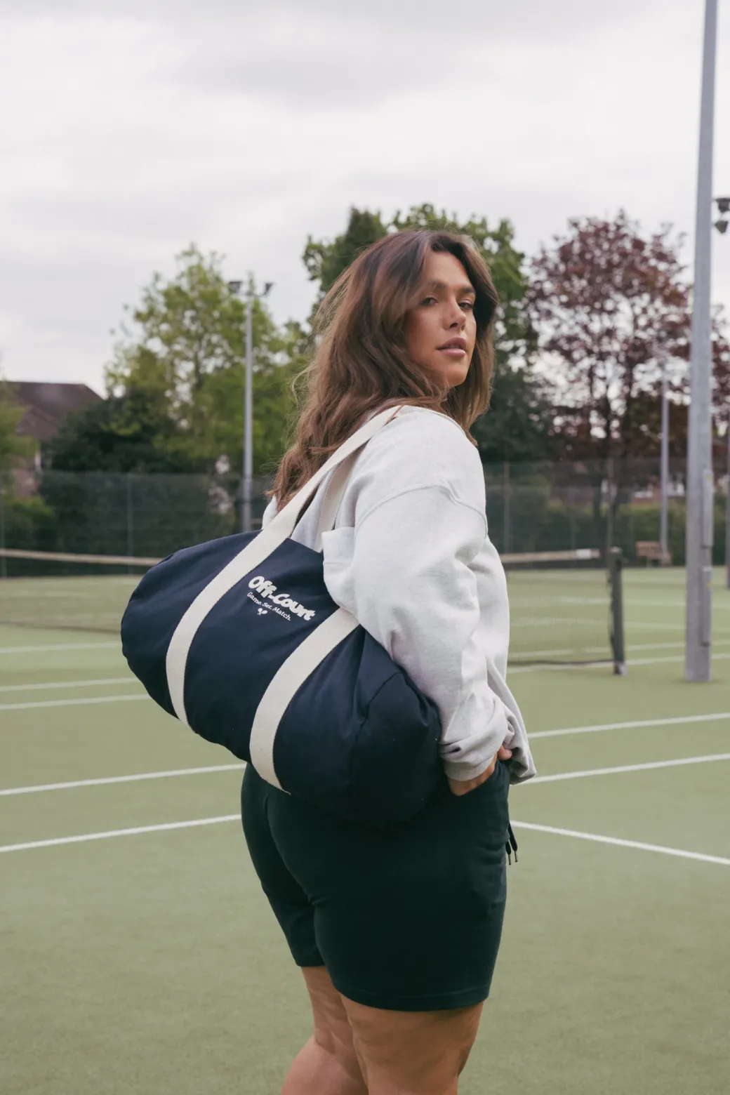 Vice 84 'Off-Court GSM' Organic Gym Bag - Navy
