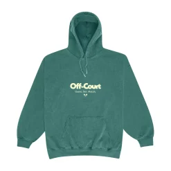 Vice 84 'Off-Court GSM' Vintage Washed Hoodie - Forest