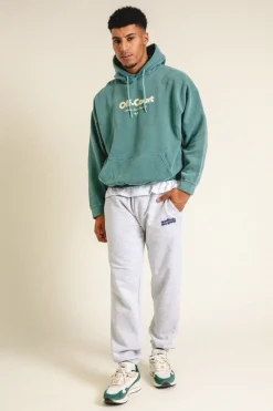 Vice 84 'Off-Court GSM' Vintage Washed Hoodie - Forest