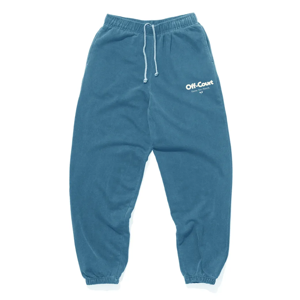 Vice 84 'Off-Court GSM' Vintage Washed Joggers - Blue