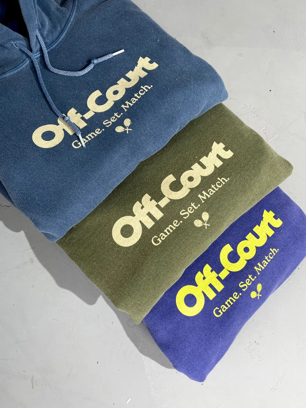 Vice 84 'Off-Court GSM' Vintage Washed Sweater - Purple