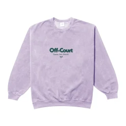 Vice 84 'Off-Court GSM' Vintage Washed Sweater - Orchid