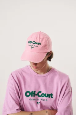 Vice 84 'Off-Court' Vintage Washed Cap - Pink