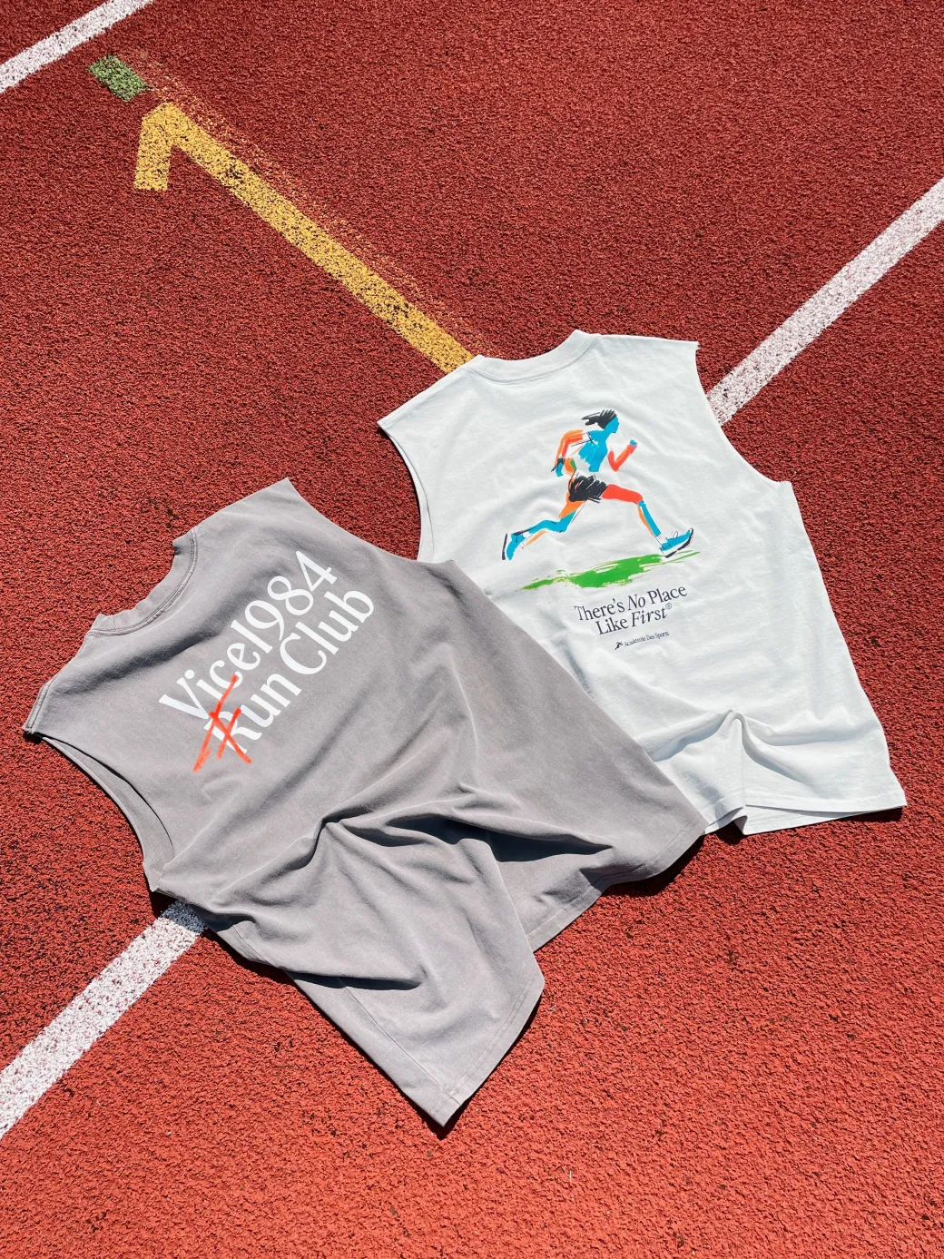Vice 84 'Olympic Sprinter' Active Tank - Faded Bone