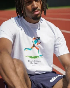 Vice 84 'Olympic Sprinter' Tee - White