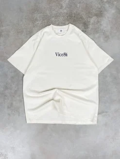 Vice 84 Premium Heavy Tee - Ecru