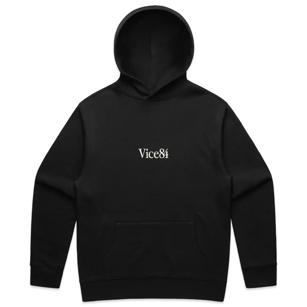 Vice 84 Premium Hoodie - Black