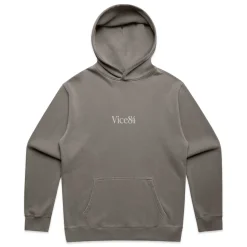 Vice 84 Premium Hoodie - Faded Grey