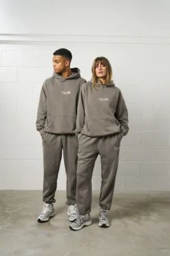 Vice 84 Premium Hoodie - Faded Grey
