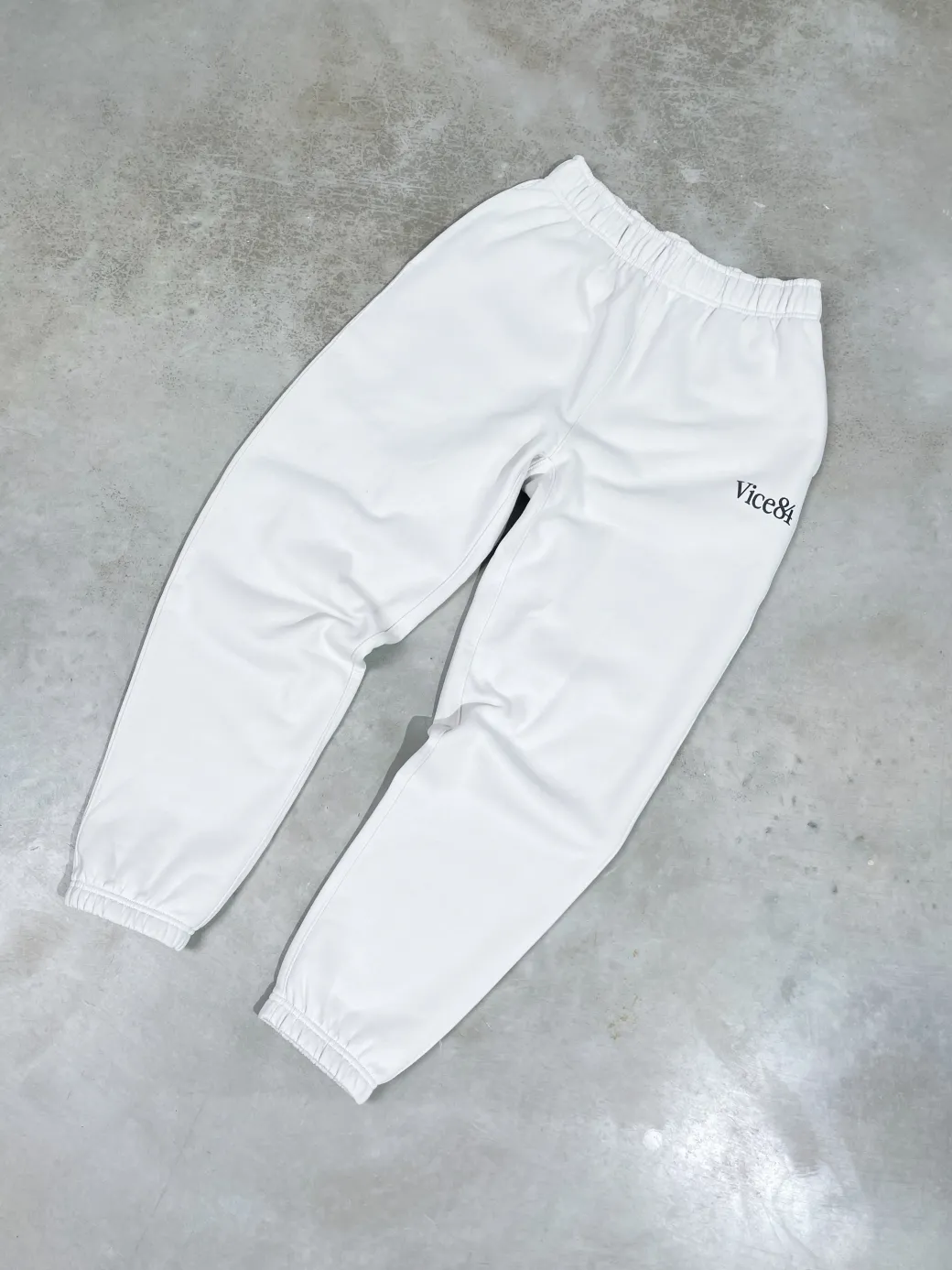 Vice 84 Premium Joggers - Bone