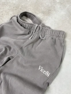 Vice 84 Premium Joggers - Faded Grey