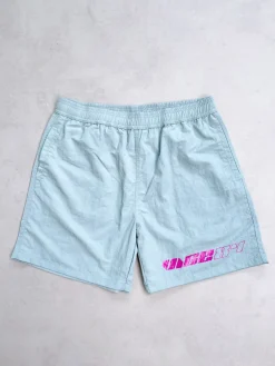 Vice 84 'Racer' Crinkle Recycled Swim Shorts - Smoke Grey