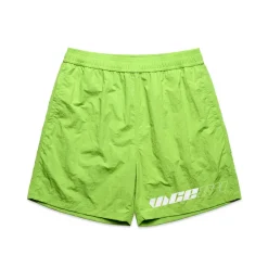 Vice 84 'Racer' Crinkle Recycled Swim Shorts - Citrus Lime