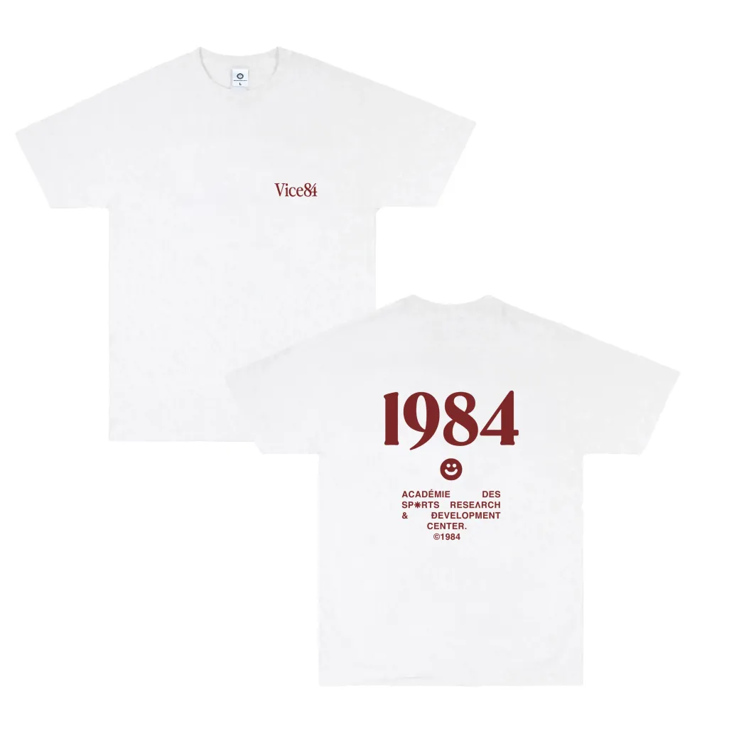 Vice 84 'R&D' Tee - White