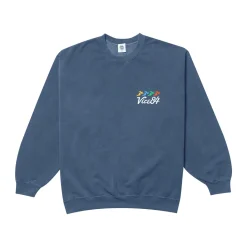 Vice 84 'Runner' Vintage Washed Sweater - Navy
