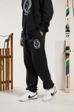 Vice 84 'Ski Academy' Joggers - Black