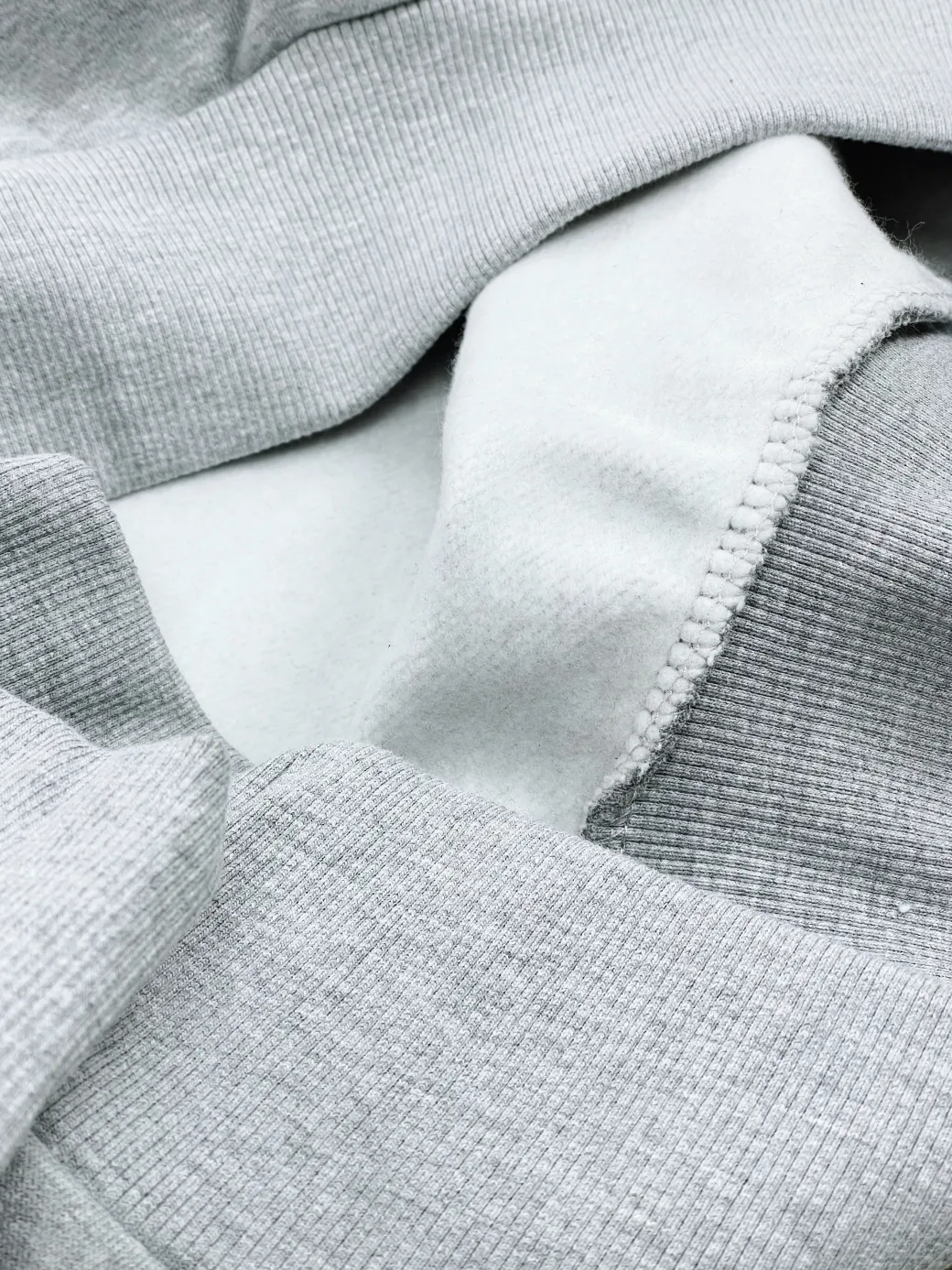 Vice 84 'Sports Dept' Heavyweight Embroidered Sweater - Ash