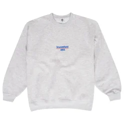 Vice 84 'Track&Field' Embroidered Sweater - Ash