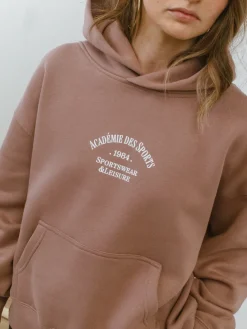 Vice 84 WMNS 'Académie des Sports' Hoodie - Clay