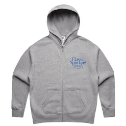 Vice 84 WMNS 'Sporting Goods' Zip Hoodie - Ash