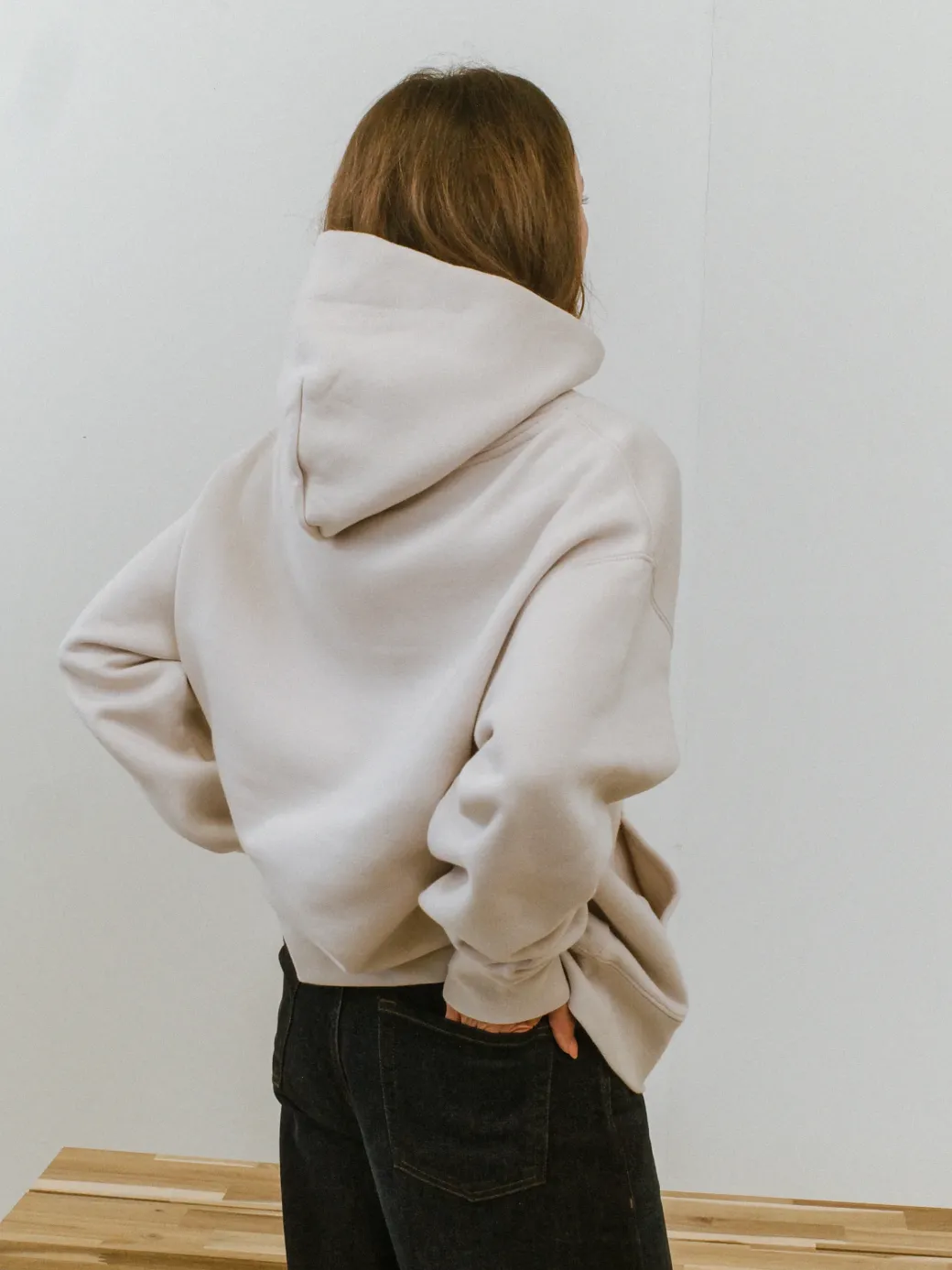 Vice 84 WMNS 'Sports Dept' Hoodie - Bone