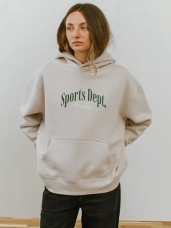 Vice 84 WMNS 'Sports Dept' Hoodie - Bone