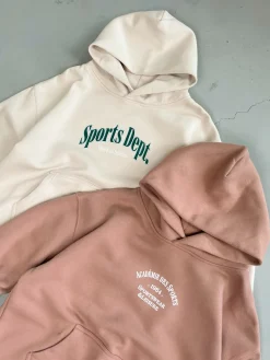 Vice 84 WMNS 'Sports Dept' Hoodie - Bone