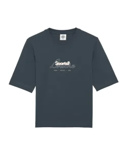 Vice 84 WMNS 'Sports Leisure' Box Organic Tee - Ink Navy