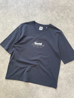 Vice 84 WMNS 'Sports Leisure' Box Organic Tee - Ink Navy