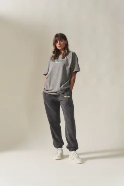 Vice 84 'Worldwide' Vintage Washed Tee - Graphite