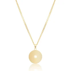 Waves Pendant Necklace - Silver / Gold