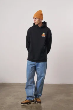 WHP x UN:IK 'Destination Manchester' Hoodie - Black