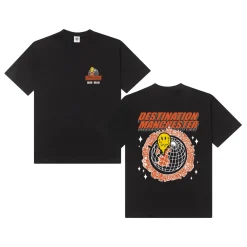 WHP x UN:IK 'Destination Manchester' Tee - Black