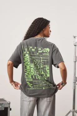 WHP x UN:IK 'Since 2006' Vintage Washed Tee - Black