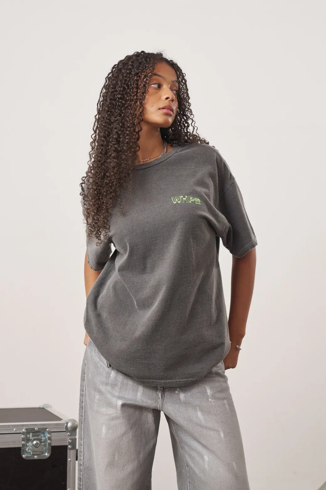 WHP x UN:IK 'Since 2006' Vintage Washed Tee - Black